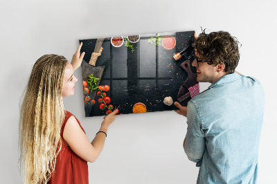 Magnetic marker board Kitchen accessories