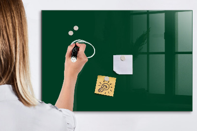 Magnetic marker board Bottle green