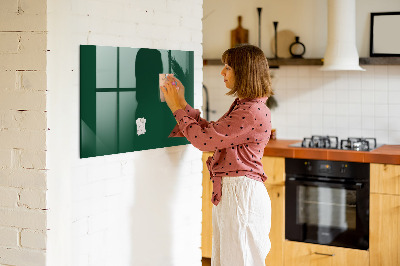 Magnetic marker board Bottle green