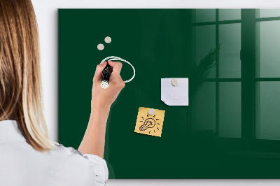 Magnetic marker board Bottle green