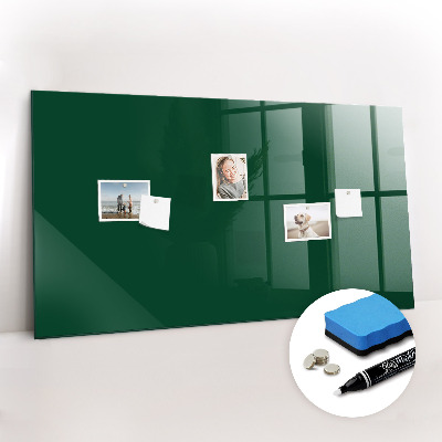 Magnetic marker board Bottle green