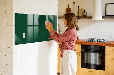 Magnetic marker board Bottle green