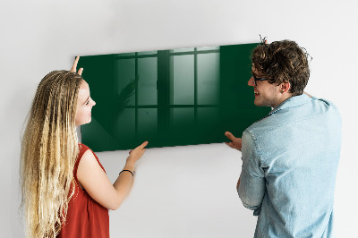 Magnetic marker board Bottle green