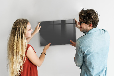 Glass dry erase board magnetic Gray