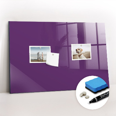 Magnetic marker board Purple