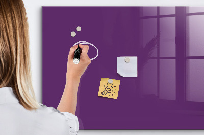 Magnetic marker board Purple