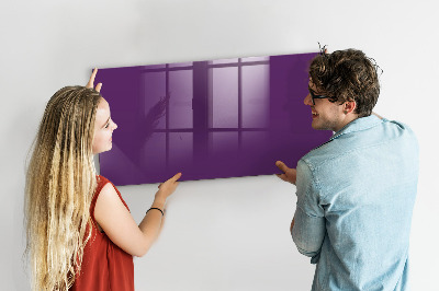 Magnetic marker board Purple