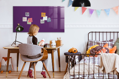 Magnetic marker board Purple