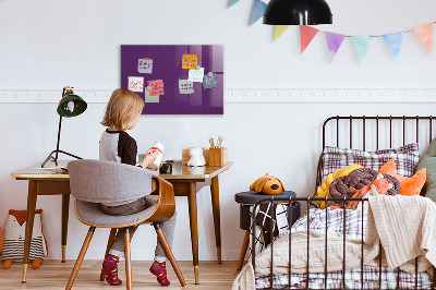 Magnetic marker board Purple