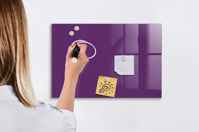 Magnetic marker board Purple