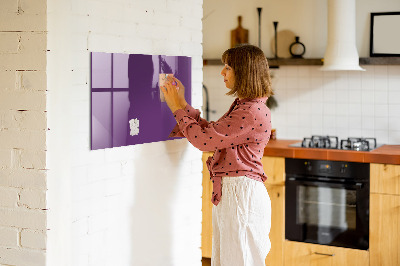 Magnetic marker board Purple