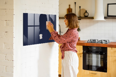 Magnetic board with magnets Dark navy blue