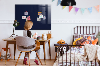 Magnetic board with magnets Dark navy blue