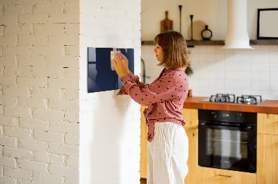 Magnetic board with magnets Dark navy blue