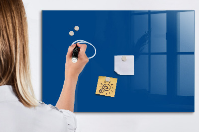 Magnetic marker board Blue