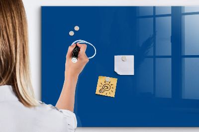 Magnetic marker board Blue