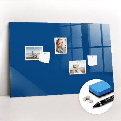 Magnetic marker board Blue