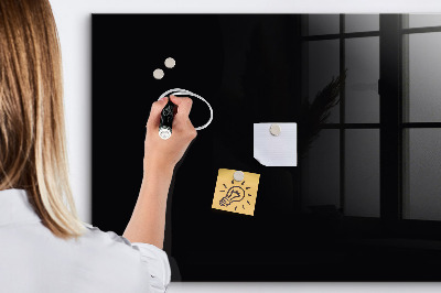 Magnetic marker board Black