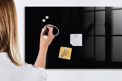 Magnetic marker board Black