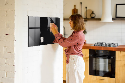 Magnetic marker board Black