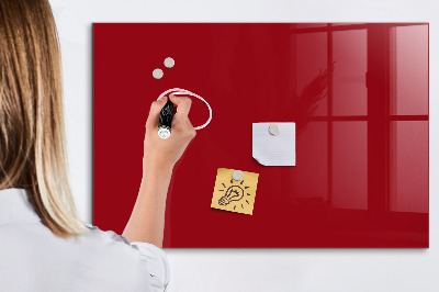 Magnetic marker board Red