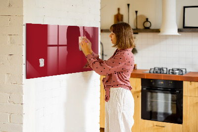 Magnetic marker board Red