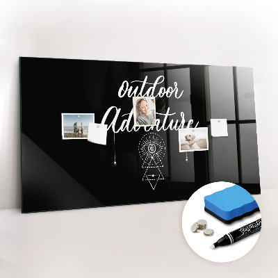 Glass dry erase board magnetic Outdoor adventure