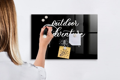 Magnetic board Outdoor adventure