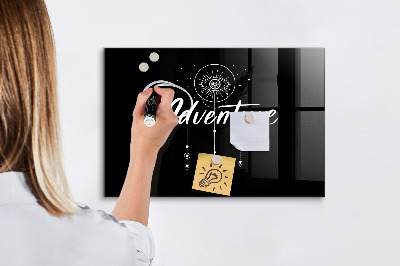 Glass dry erase board magnetic Adventure