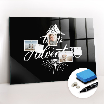 Magnetic marker board Adventure