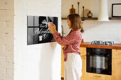 Magnetic glass board Adventure