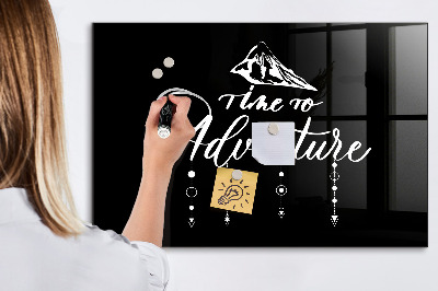 Magnetic dry erase board Adventure