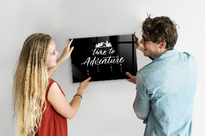 Magnetic board with magnets Adventure time