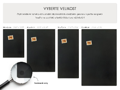 Vacation magnetic photo board, 11 x 15 in (30 x 40 cm)