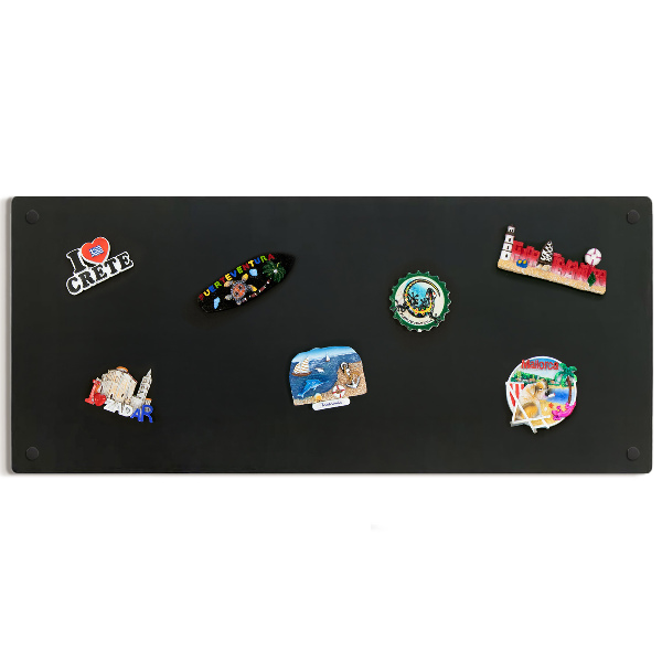Souvenir magnet display board in size 15 x 23 inches (30 x 70 cm)