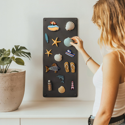 Souvenir magnet display board in size 15 x 23 inches (30 x 70 cm)