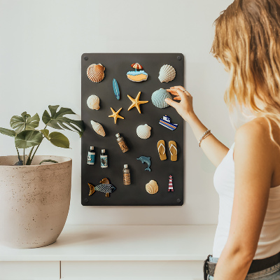 Decorative magnet board in size 11 x 27 in (40 x 60 cm)