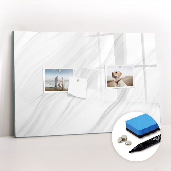 Magnetic dry erase board Political world map