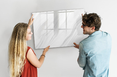 Magnetic dry erase board Political world map