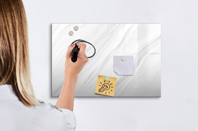 Magnetic dry erase board Political world map