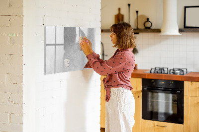 Magnetic drawing board Stone wall