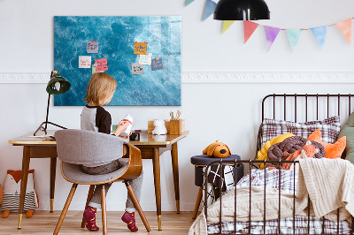 Magnetic board for writing Sea Water