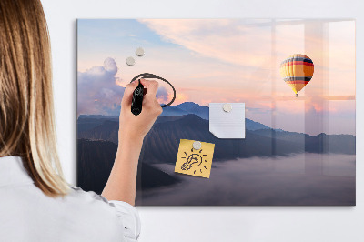 Magnetic dry erase board Beautiful landscape