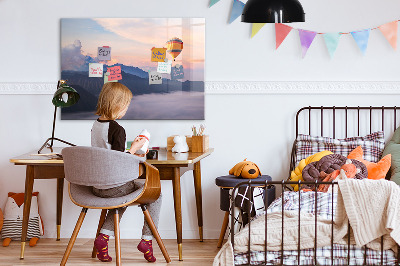 Magnetic dry erase board Beautiful landscape