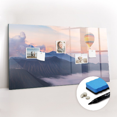 Magnetic dry erase board Beautiful landscape