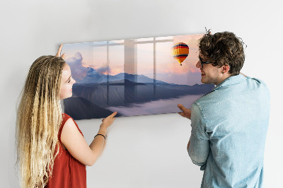 Magnetic dry erase board Beautiful landscape