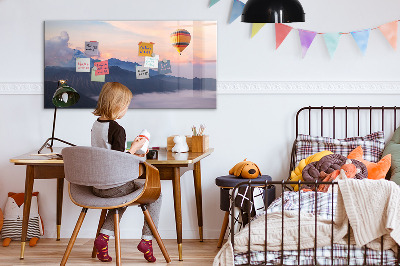 Magnetic dry erase board Beautiful landscape