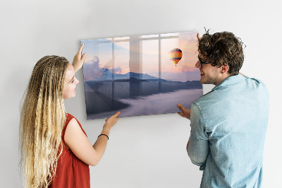 Magnetic dry erase board Beautiful landscape