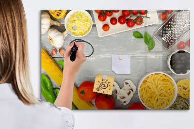 Magnetic board for drawing Ingredients