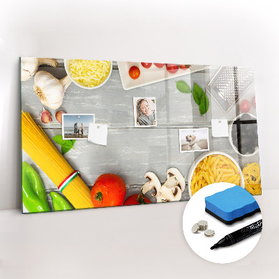 Magnetic board for drawing Ingredients